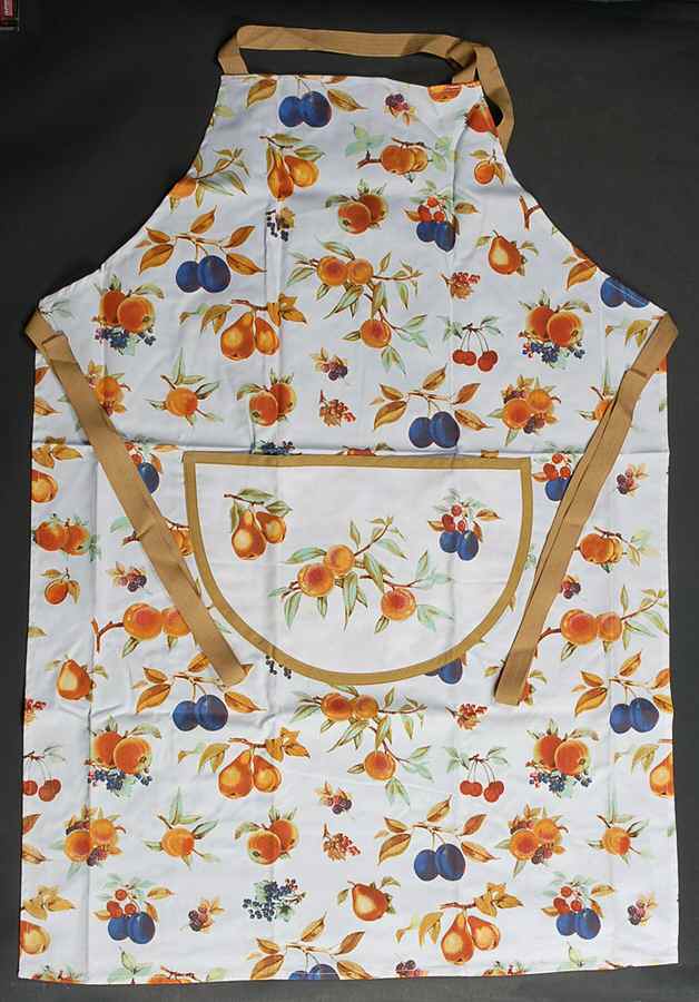 Evesham Gold 27" X 37" Cloth Kitchen Apron by Royal Worcester-1