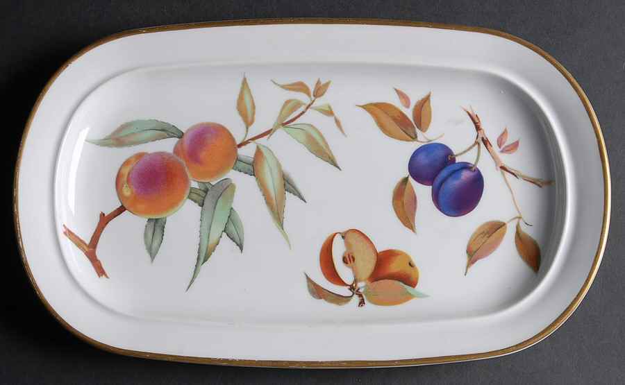 Evesham Gold Large Sandwich Tray by Royal Worcester-1