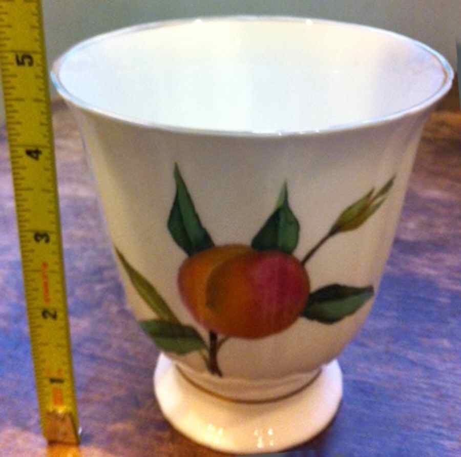 Evesham Gold 4" Vase by Royal Worcester-1