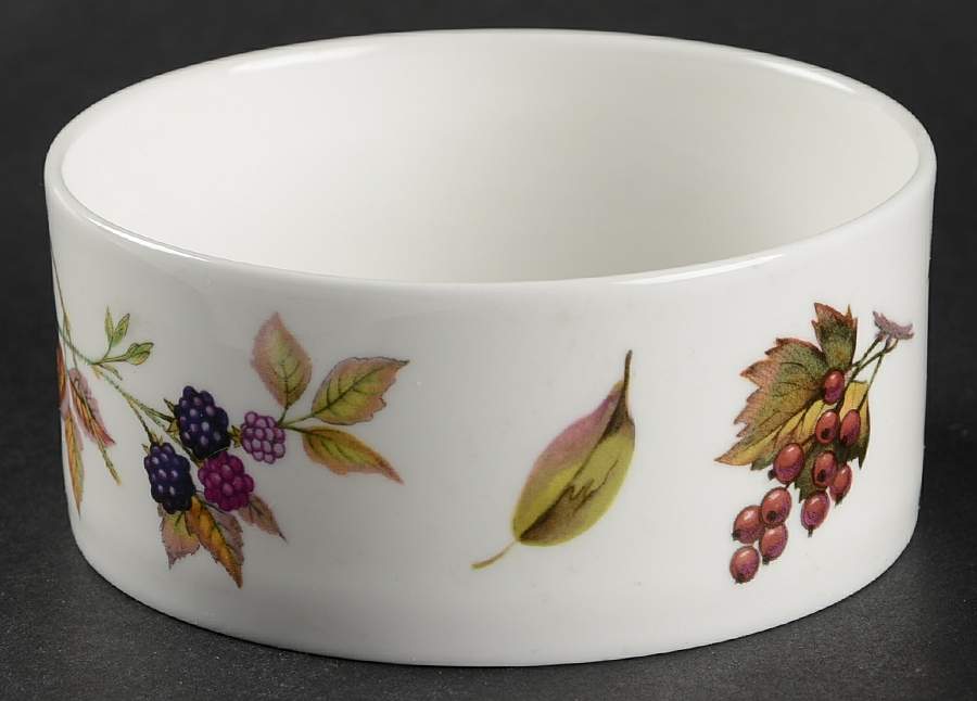Evesham Gold 4" Round Box No Lid by Royal Worcester-1