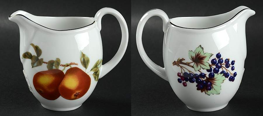 Evesham Gold Creamer by Royal Worcester-1