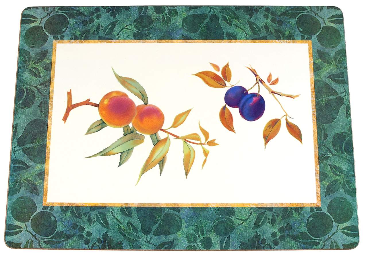 Evesham Gold Corkboard Placemat by Royal Worcester-1