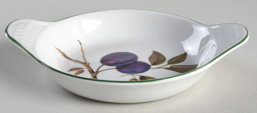 Evesham Vale 7" Eared Round Egg Dish by Royal Worcester-1