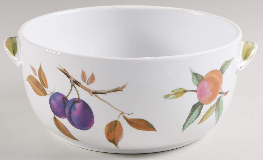 Evesham Vale 3 Quart Round Casserole No Lid by Royal Worcester-1
