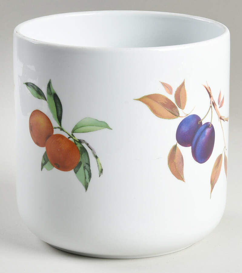Evesham Vale Extra Large Canister No Lid by Royal Worcester-1
