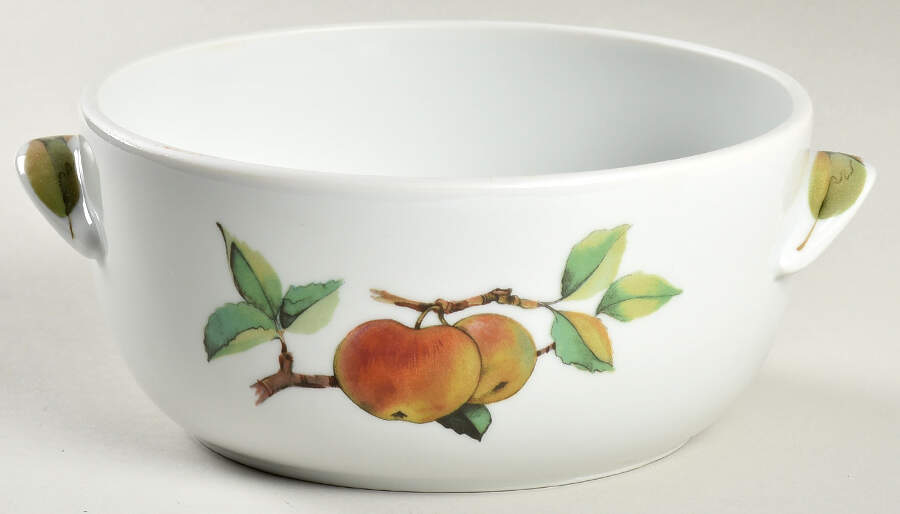 Evesham Vale 1 Qt Round Casserole No Lid by Royal Worcester-1