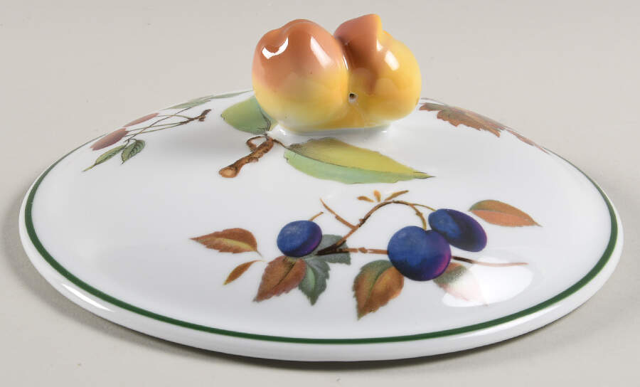 Evesham Vale Lid for 1 Qt Round Casserole by Royal Worcester-1