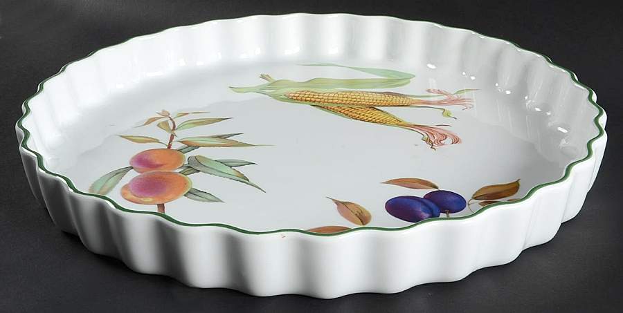 Evesham Vale 14" Quiche by Royal Worcester-1