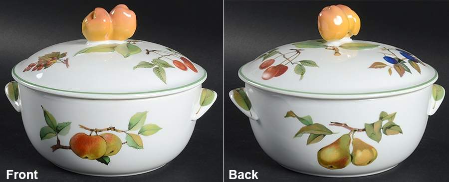 Evesham Vale 1 Qt Round Covered Casserole by Royal Worcester-1