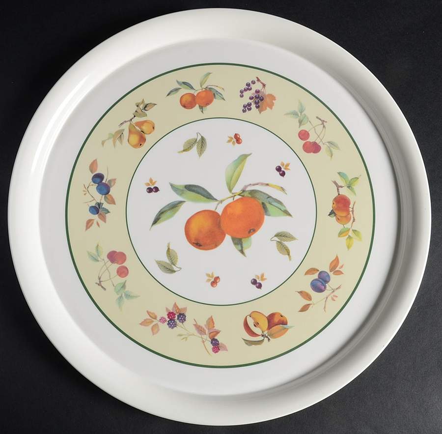 Evesham Vale 13" Round Melamine Tray by Royal Worcester-1