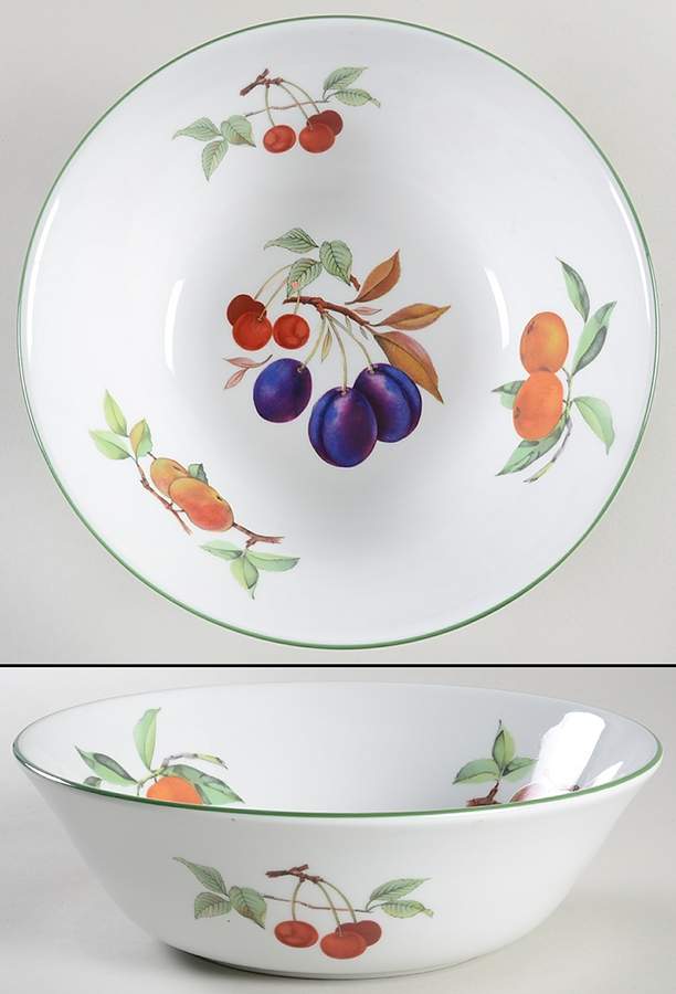 Evesham Vale 10" Large Salad Serving Bowl by Royal Worcester-1