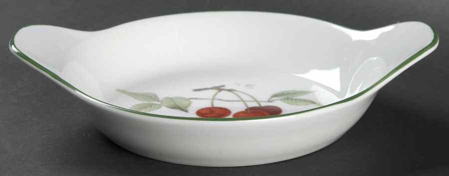 Evesham Vale 7" Eared Round Egg Dish by Royal Worcester-1