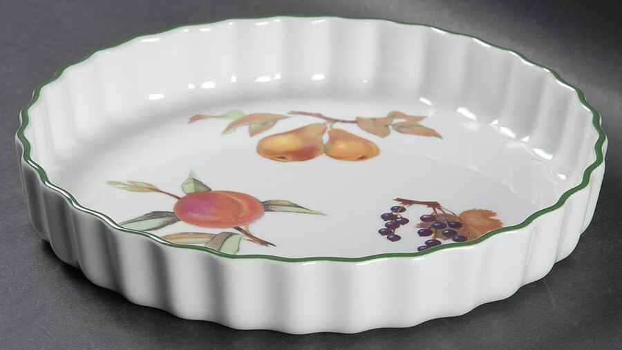 Evesham Vale 9" Quiche by Royal Worcester-1