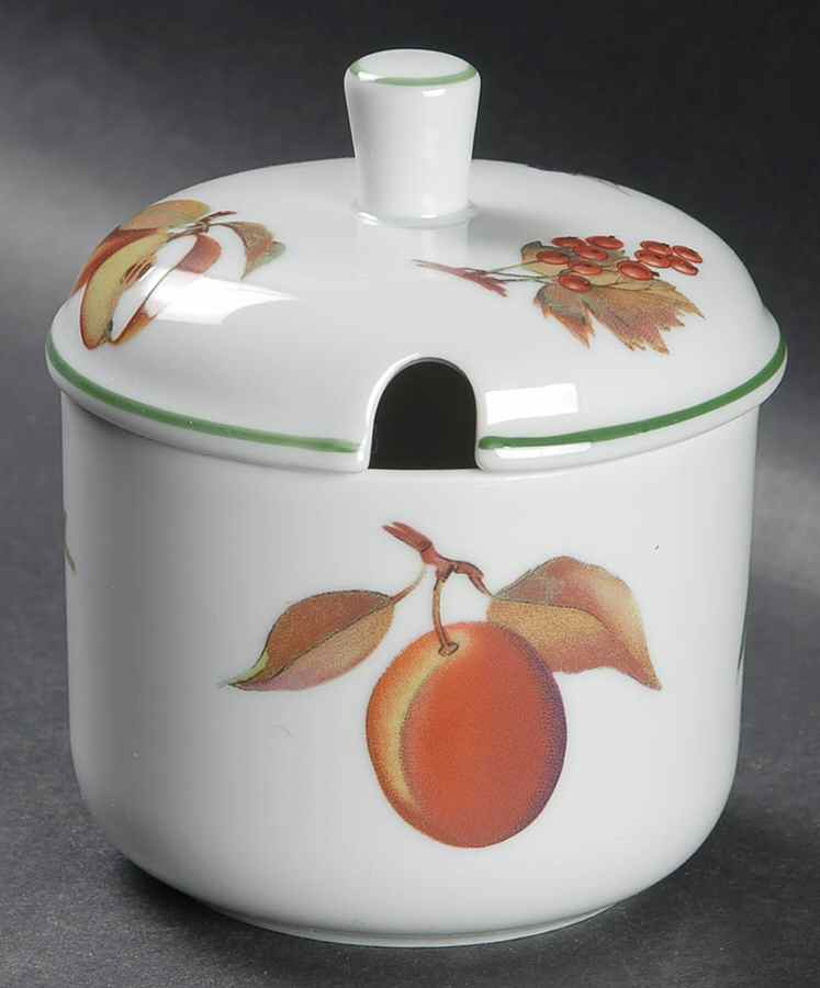 Evesham Vale Marmalade & Lid by Royal Worcester-1