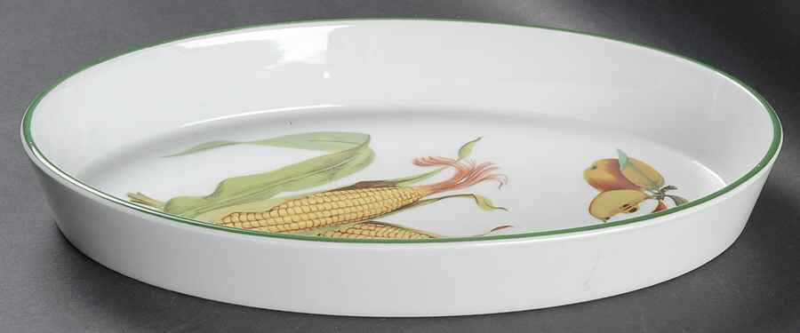 Evesham Vale 12'' Oval Baker by Royal Worcester-1