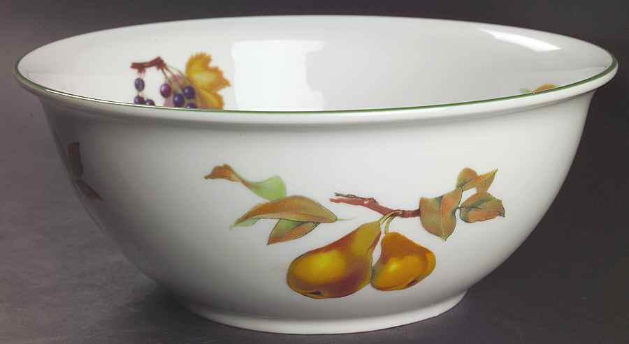 Evesham Vale 8" Salad Serving Bowl by Royal Worcester-1
