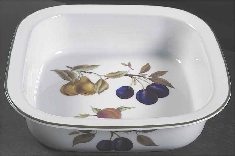 Evesham Vale 12" Square Baker by Royal Worcester-1