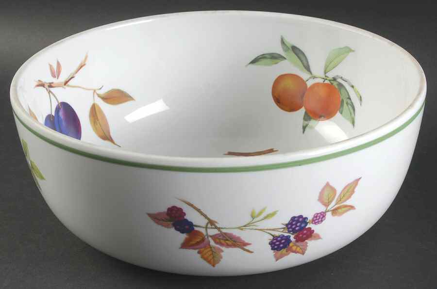 Evesham Vale 10" Large Salad Serving Bowl by Royal Worcester-1