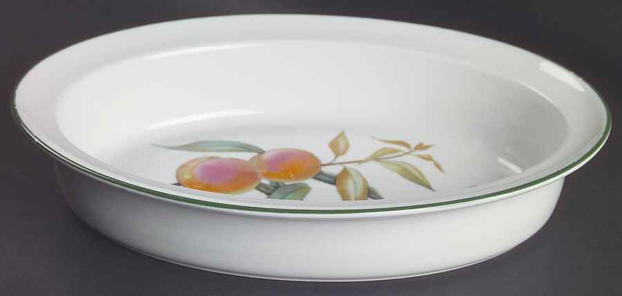 Evesham Vale 11" Oval Pie Baker by Royal Worcester-1