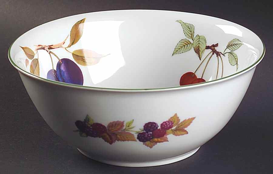 Evesham Vale 8" Salad Serving Bowl by Royal Worcester-1
