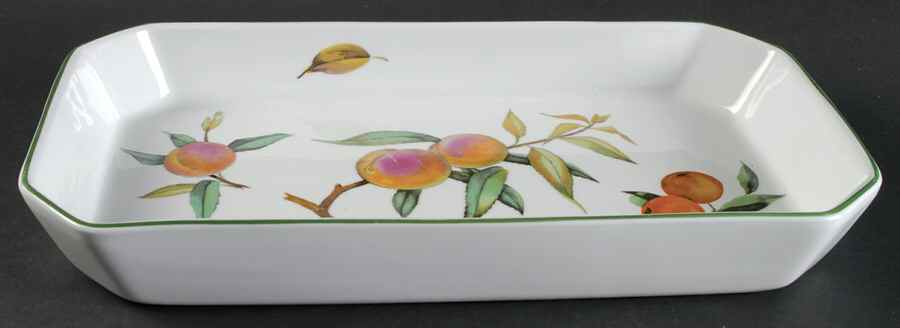Evesham Vale 14" Rectangular Baker by Royal Worcester-1