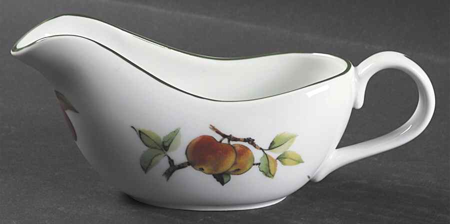 Evesham Vale Individual Gravy Boat No Underplate by Royal Worcester-1
