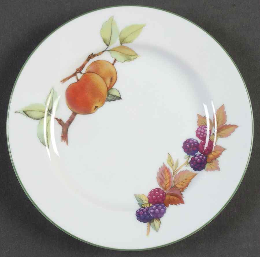Evesham Vale Bread & Butter Plate by Royal Worcester-1
