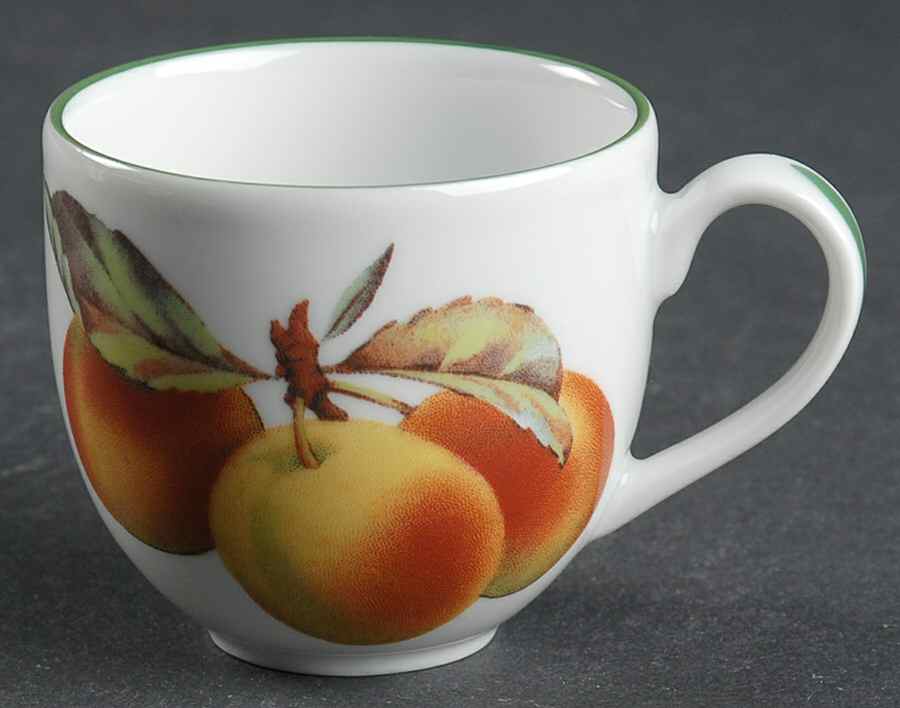 Evesham Vale Flat Demitasse Cup by Royal Worcester-1