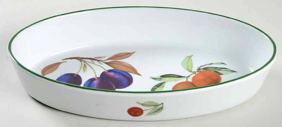 Evesham Vale 10" Oval Baker by Royal Worcester-1
