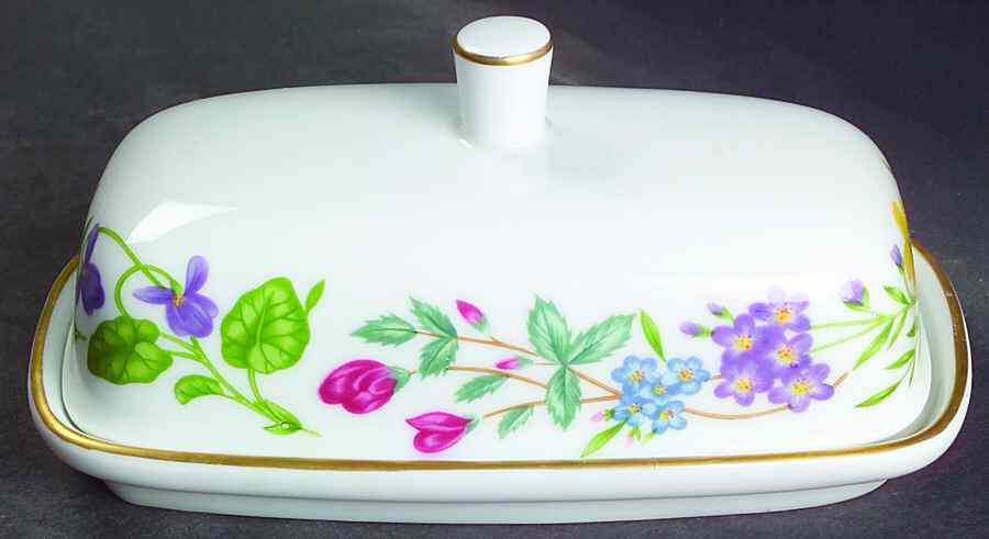 Fairfield 1/4 Lb Covered Butter by Royal Worcester-1