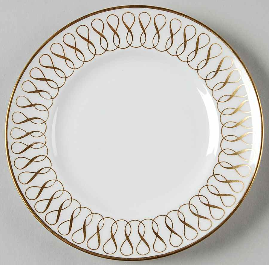 Fantasy Bread & Butter Plate by Royal Worcester-1