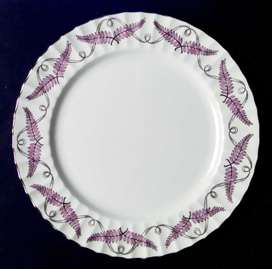 Ferncroft Pink Dinner Plate by Royal Worcester-1