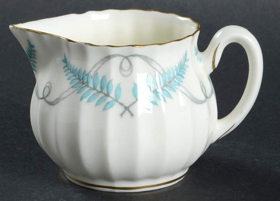 Ferncroft Turquoise Mini Creamer by Royal Worcester-1