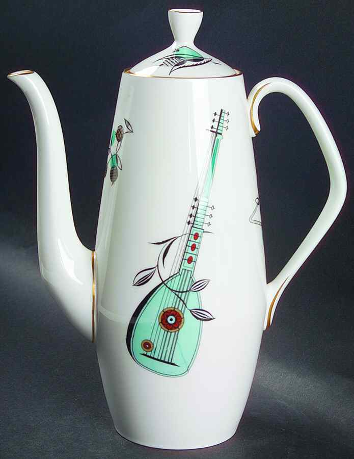 Fiesta Coffee Pot & Lid by Royal Worcester-1