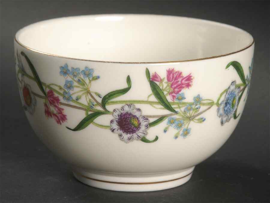 Fleurette Open Sugar Bowl by Royal Worcester-1