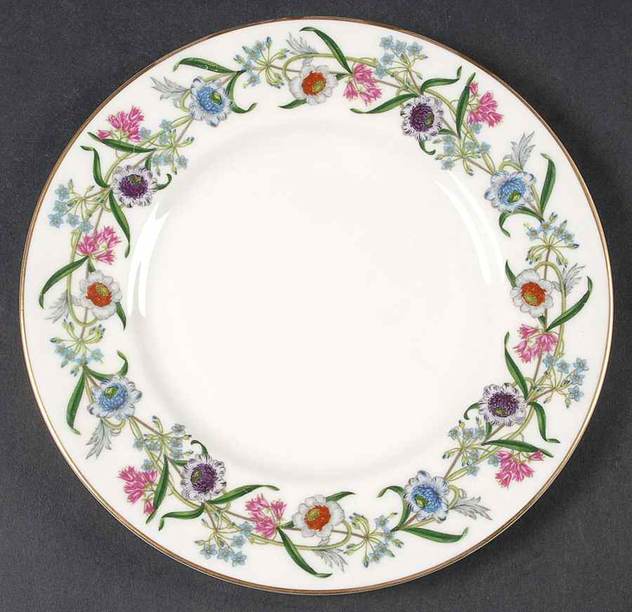 Fleurette Salad Plate by Royal Worcester-1