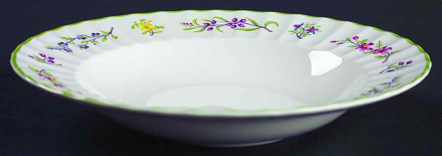 Fleuri Rim Soup Bowl by Royal Worcester-1