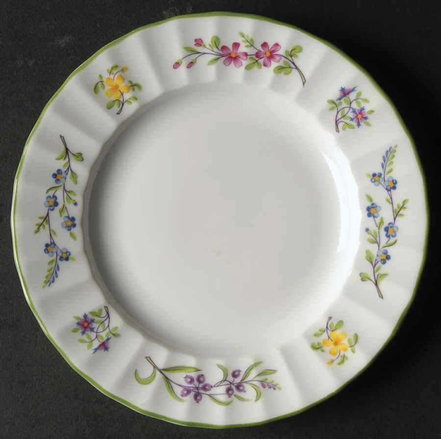 Fleuri Bread & Butter Plate by Royal Worcester-1