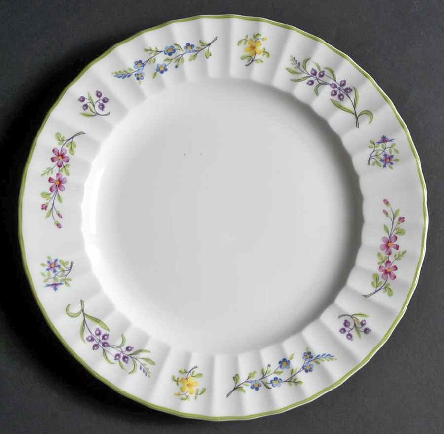 Fleuri Salad Plate by Royal Worcester-1