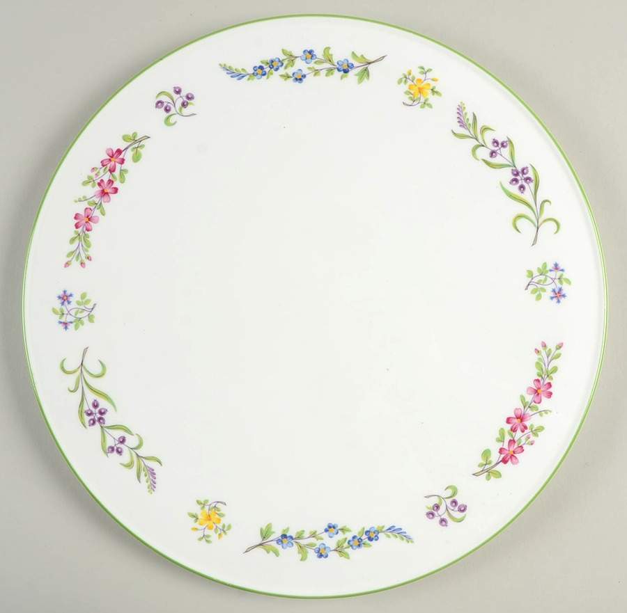 Fleuri Cake Plate by Royal Worcester-1