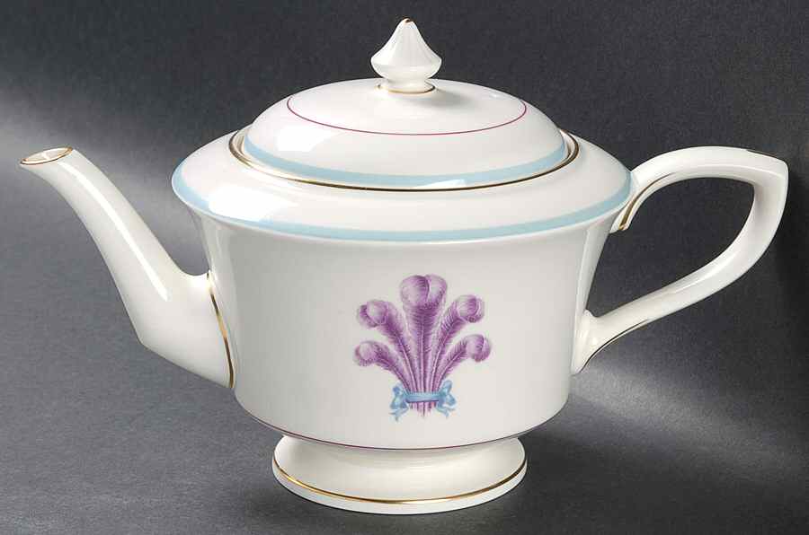 Florizel Teapot & Lid by Royal Worcester-1