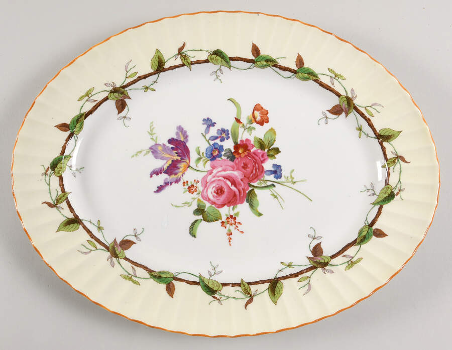 Florence 15" Oval Serving Platter by Royal Worcester-1