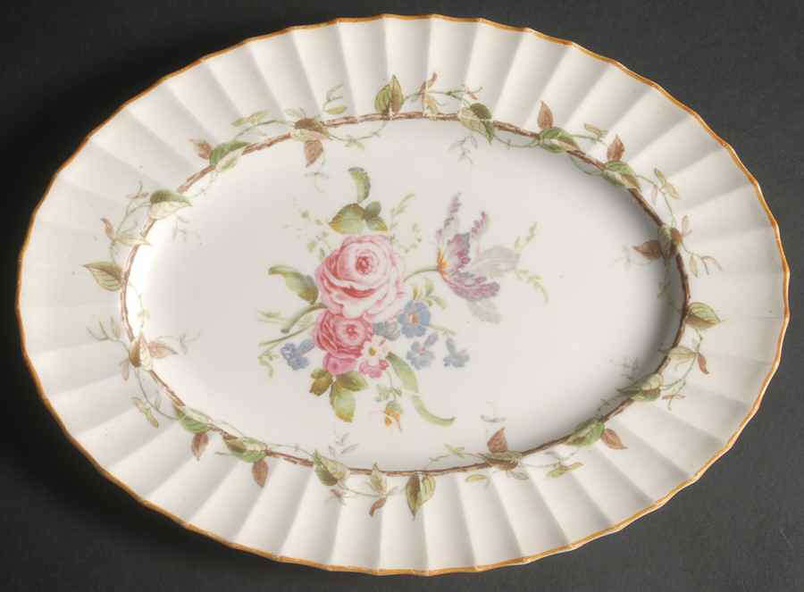 Florence 11" Oval Serving Platter by Royal Worcester-1