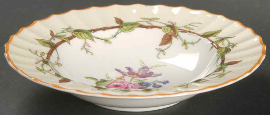 Florence Rim Fruit/Dessert (Sauce) Bowl by Royal Worcester-1