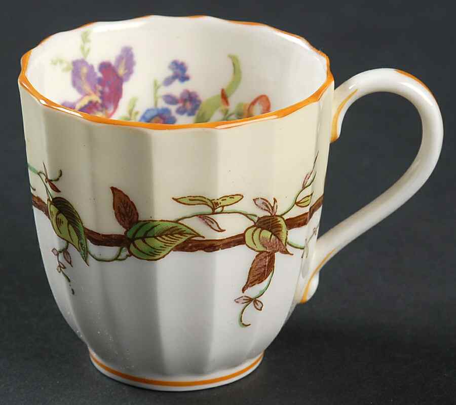 Florence Flat Demitasse Cup by Royal Worcester-1