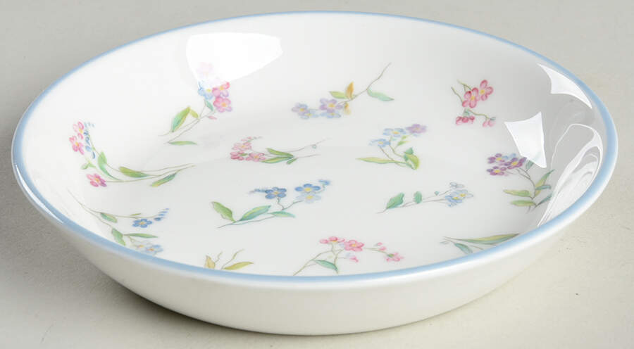 Forget Me Not Blue Small Ashtray by Royal Worcester-1