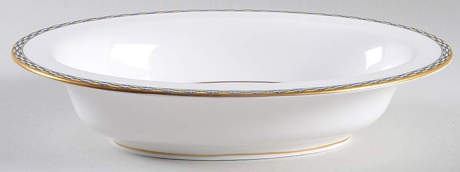 Francesca 10" Oval Vegetable Bowl by Royal Worcester-1