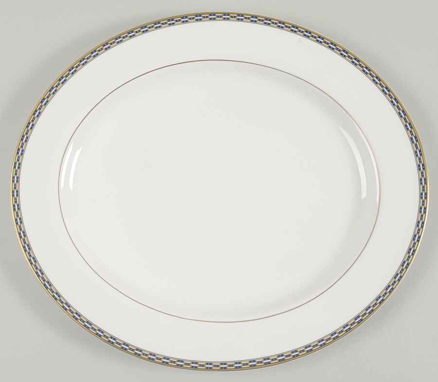 Francesca 13" Oval Serving Platter by Royal Worcester-1