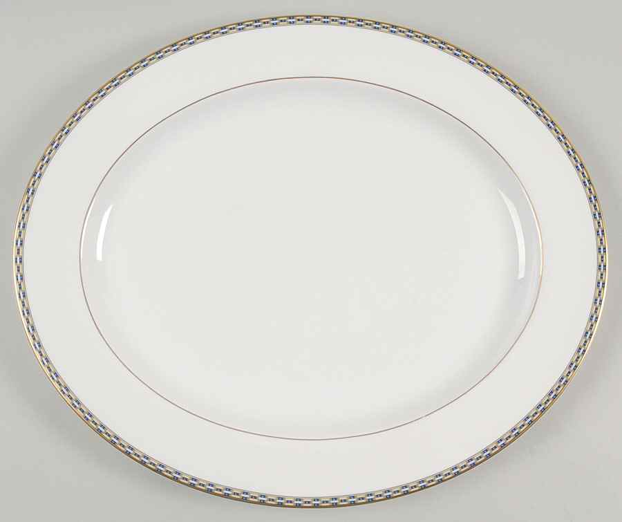 Francesca 15" Oval Serving Platter by Royal Worcester-1