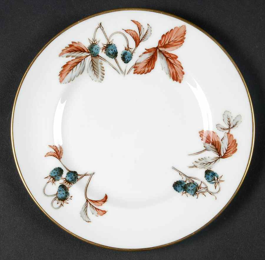 Fraises Des Bois Bread & Butter Plate by Royal Worcester-1